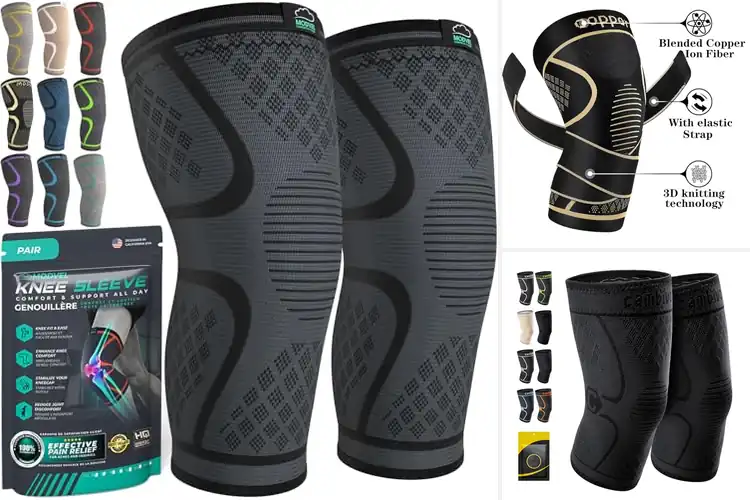 Detailed view of 10 Best ACL Support Sleeves for Pain-Free Movement