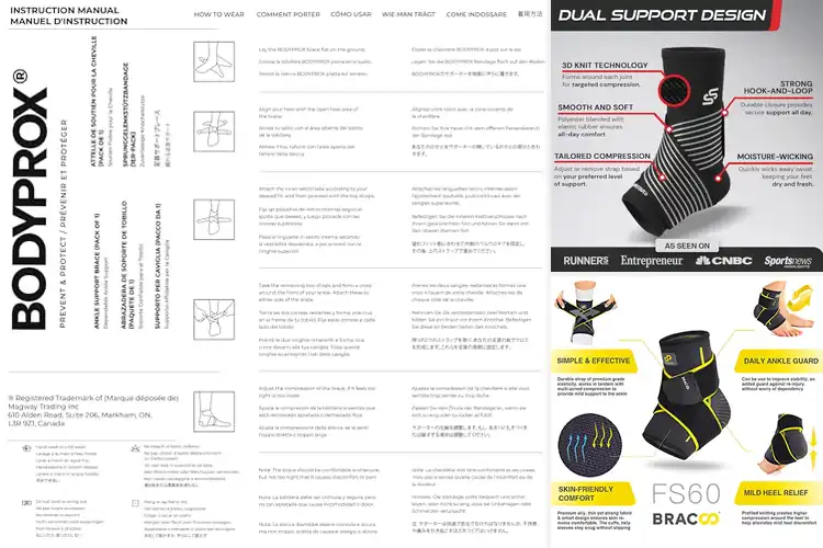 Detailed view of 10 Best Adjustable Ankle Support Straps: Comfort Fit