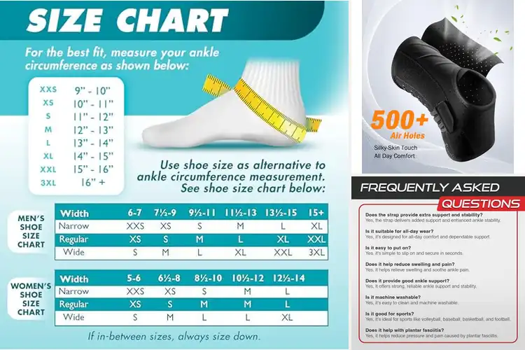 Detailed view of 10 Best Ankle Injury Recovery Braces: Heal Fast