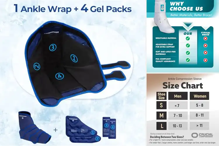 Detailed view of 10 Best Ankle Injury Recovery Supports for Swift Healing