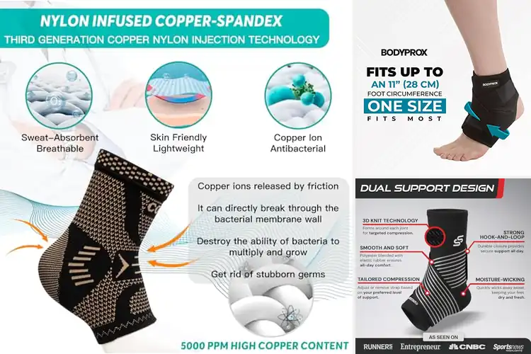 Detailed view of 10 Best Ankle Supports: Fast Relief for Running & Hiking Pain