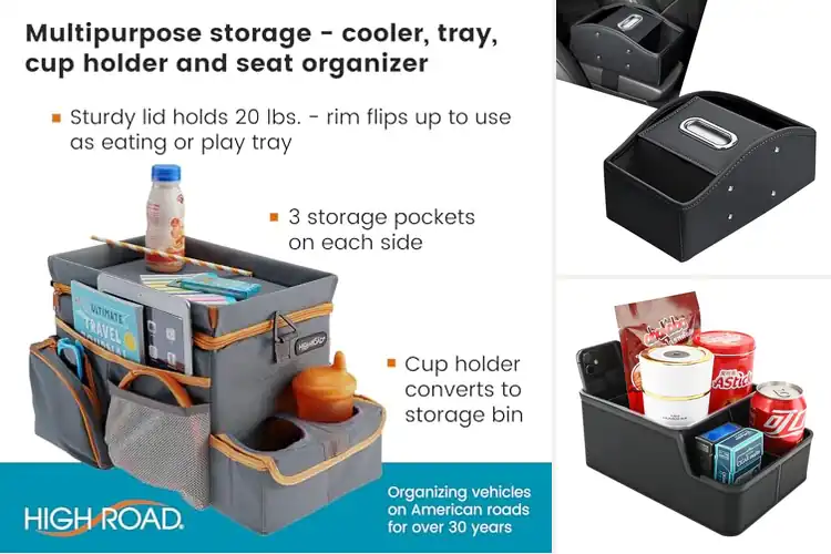 Detailed view of 10 Best Armrest Console Organizers For Road Trips Revealed