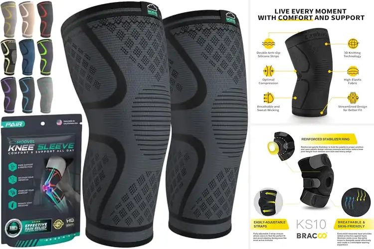 Detailed view of 10 Best Arthritis Knee Braces for Pain-Free Movement
