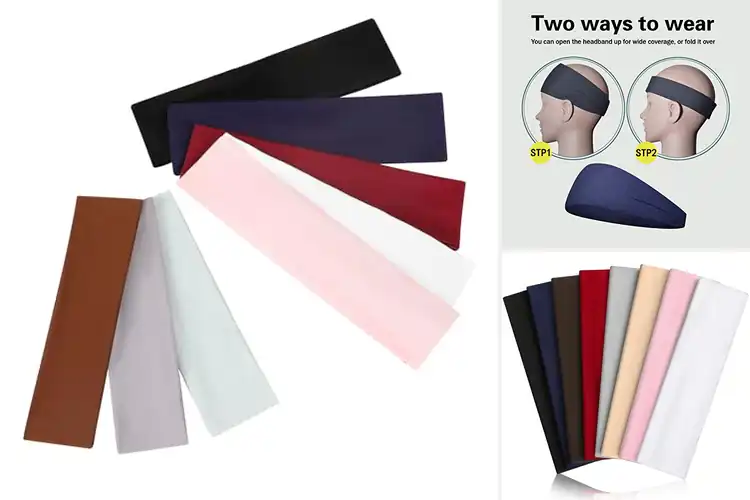 Detailed view of 10 Best Athletic Headbands for Ultimate Sweat Control & Comfort