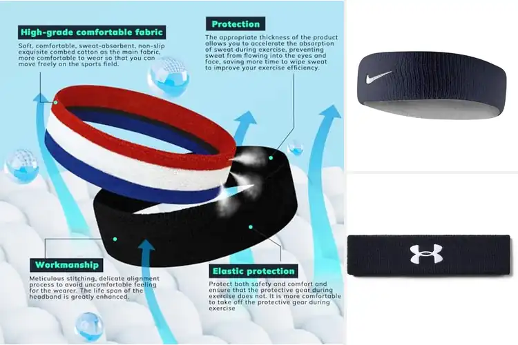 Detailed view of 10 Best Basketball Headbands for Sweat-Free Play