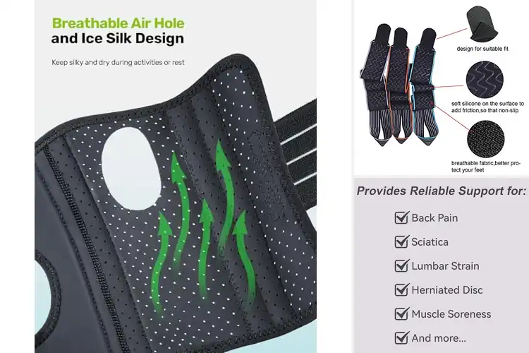 Detailed view of 10 Best Breathable Braces for Ultimate Comfort