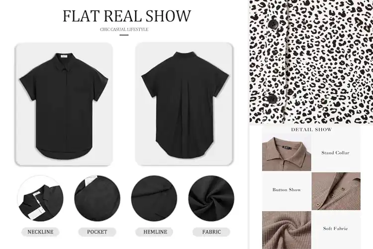 Detailed view of 8 Best Button Down Tops: Soft, Cool & Relaxed