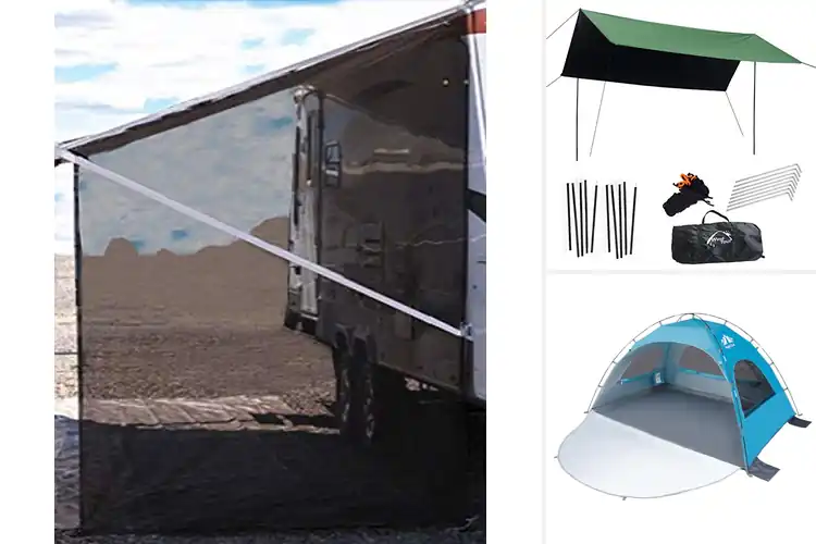 Detailed view of 10 Best Camping Sunshades: Stay Cool and Shielded