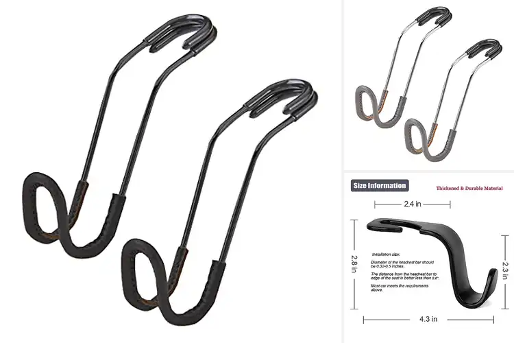 Detailed view of 10 Best Car Gear Hooks for a Clutter‑Free Ride