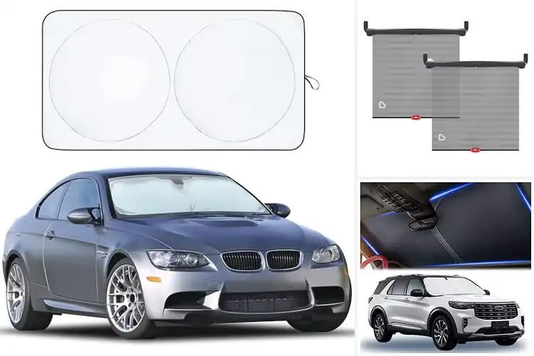 Detailed view of 10 Best Car Sunshades: Keep Your Interior Cool & Protected