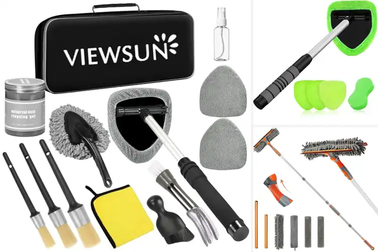 Detailed view of 10 Best Car Window Cleaning Kits For Road Trips – Clear