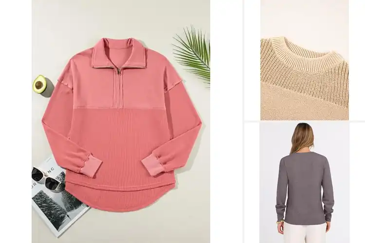 Detailed view of 10 Best Casual Pullover Tops: Cozy Comfort Winners