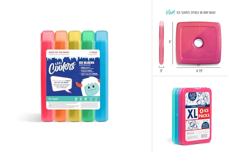 Detailed view of 10 Best Colorful Ice Packs: Fun-Cool Kids’ Lunch Essentials