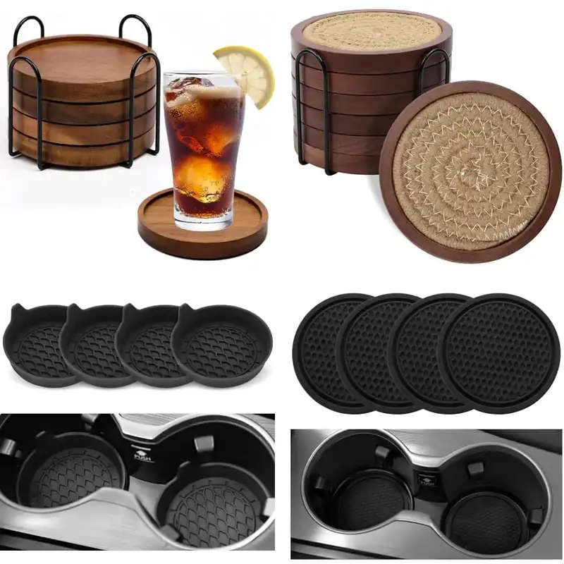 10 Best Cupholder Coasters to Elevate Your Space