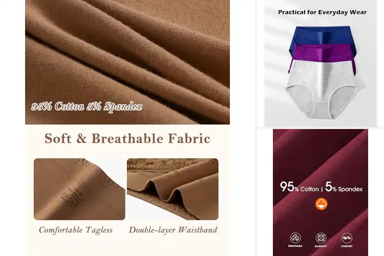 Detailed view of 10 Best Everyday Panties for All-Day Comfort
