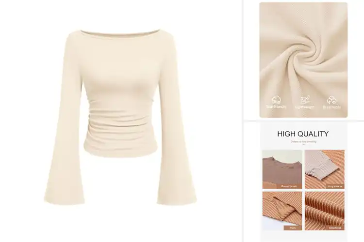Detailed view of 3 Best Fall Tops: Cozy Picks for All-Day Style