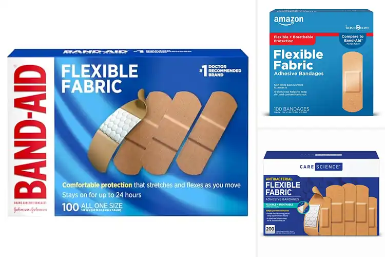 Detailed view of 10 Best Flexible Fabric Bandages for Optimal Comfort & Healing