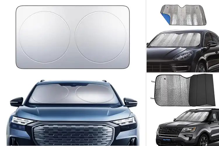 Detailed view of 10 Best Foldable Car Sunshades for Cool, UV-Free Rides