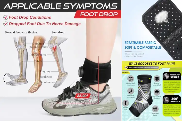 Detailed view of 10 Best Foot Comfort Braces: Relief for Tired Feet