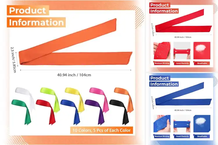 Detailed view of 10 Best Football Headbands for Game-Changing Comfort