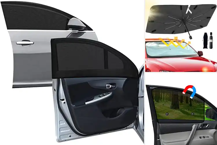 Detailed view of 10 Best Front Window Sun Shades That Actually Work