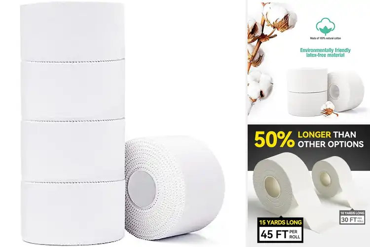 Detailed view of 10 Best Gymnastics Tapes for Grip, Support & Comfort