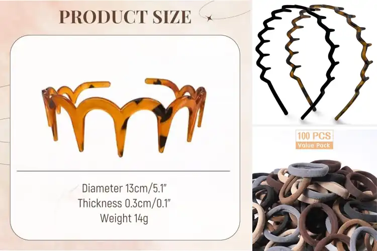 Detailed view of 10 Best Hairbands for Effortless Style All Day