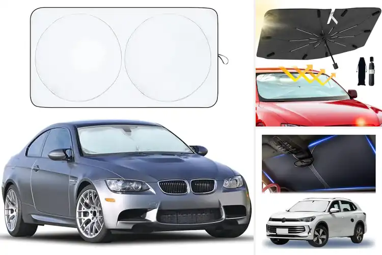 Detailed view of 10 Best Heat Blocking Sunshades: Keep Your Car Cool Fast