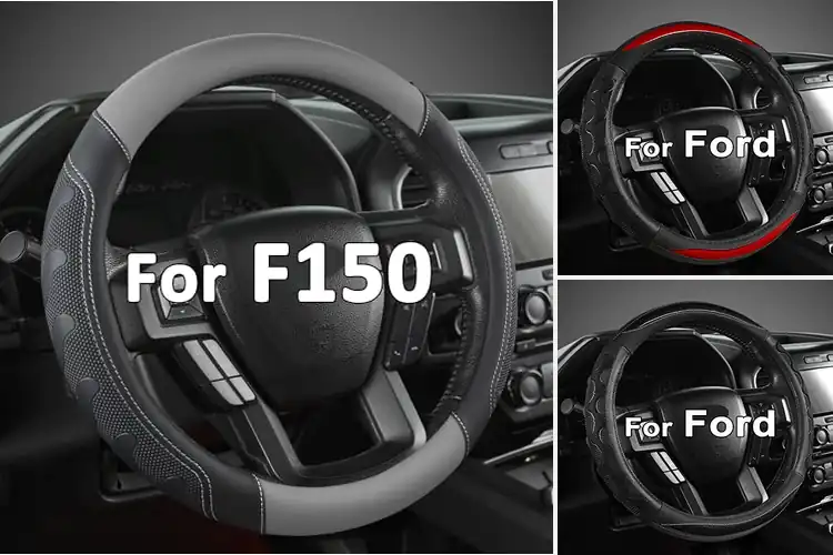 Detailed view of 10 Best Heavy Duty Steering Wheel Covers for Comfort & Grip