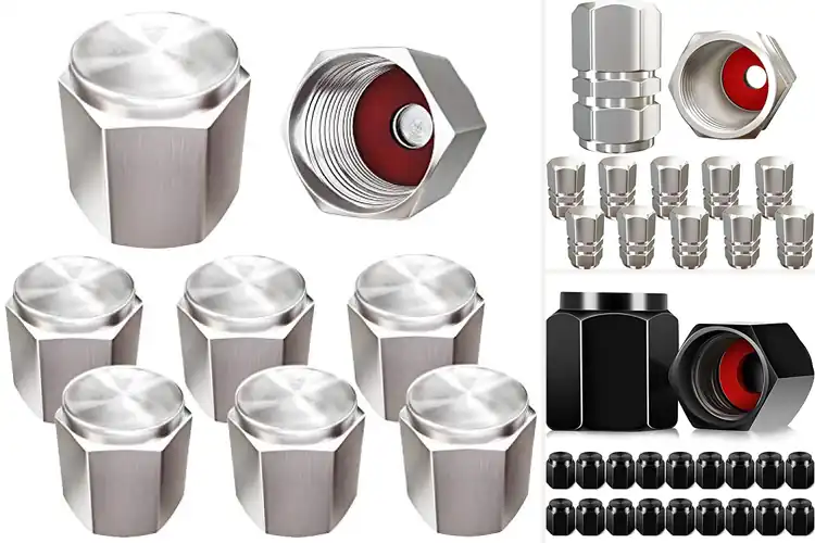 Detailed view of 10 Best Hexagon Tire Valve Caps to Secure Your Ride Easily