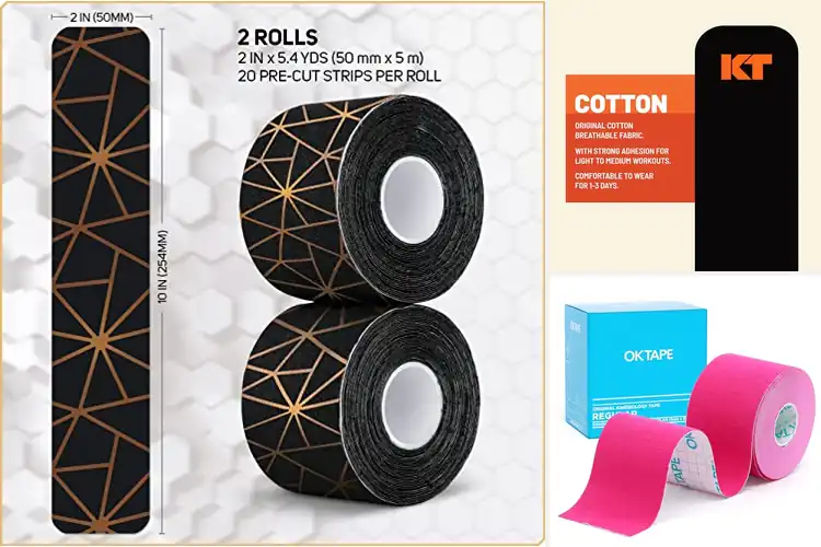 Detailed view of 10 Best Kinesiology Tapes Boost Performance
