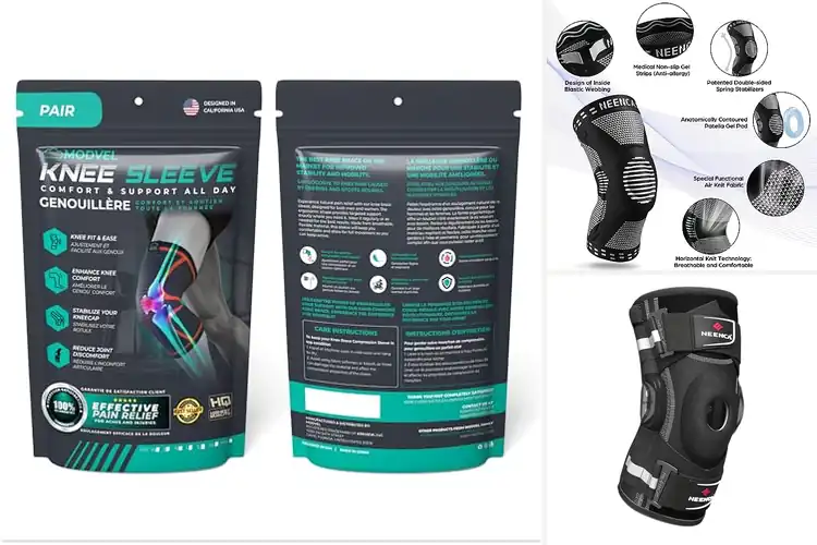 Detailed view of 10 Best Knee Braces For ACL Pain: Strong Support for Hikes