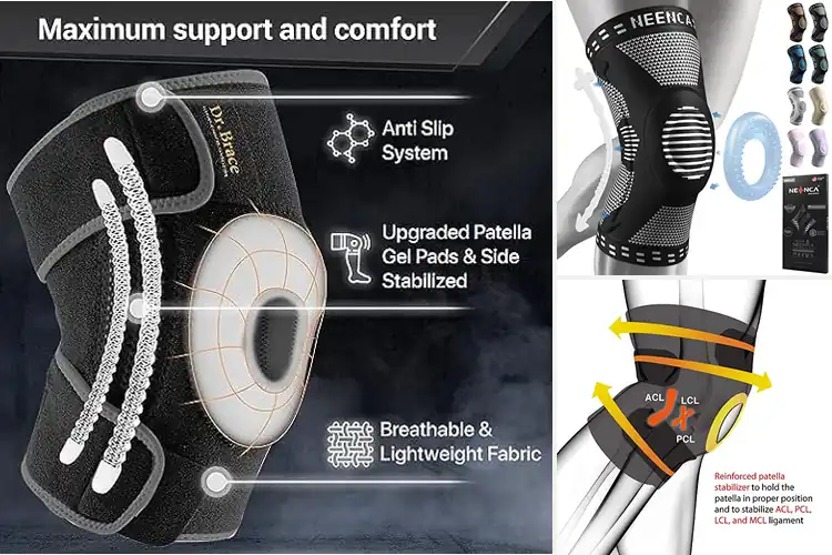 Detailed view of 10 Best Knee Braces for Pain Relief and Ultimate Support