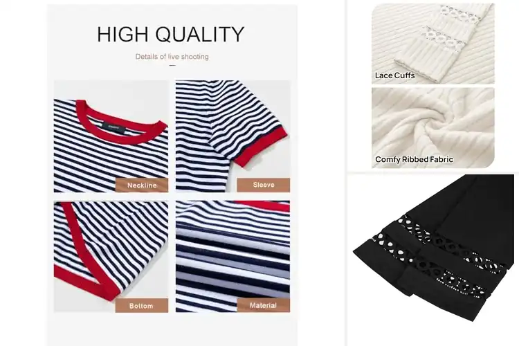 Detailed view of 3 Best Lightweight Tops to Stay Cool & Stylish All Day