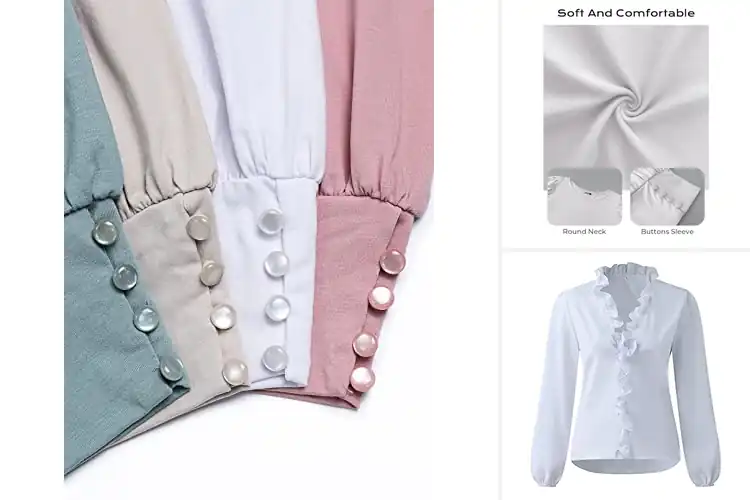 Detailed view of 5 Best Loose Puff Sleeve Tops for Everyday Comfort