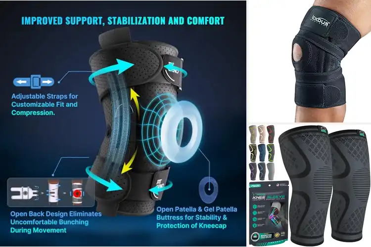 Detailed view of 10 Best Meniscus Support Braces for Pain-Free Movement