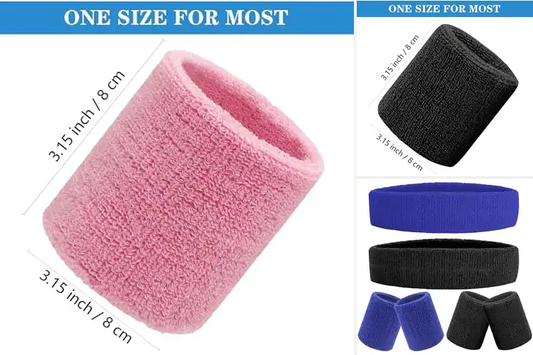 Detailed view of 10 Best Moisture-Wicking Wristbands to Stay Dry & Focused