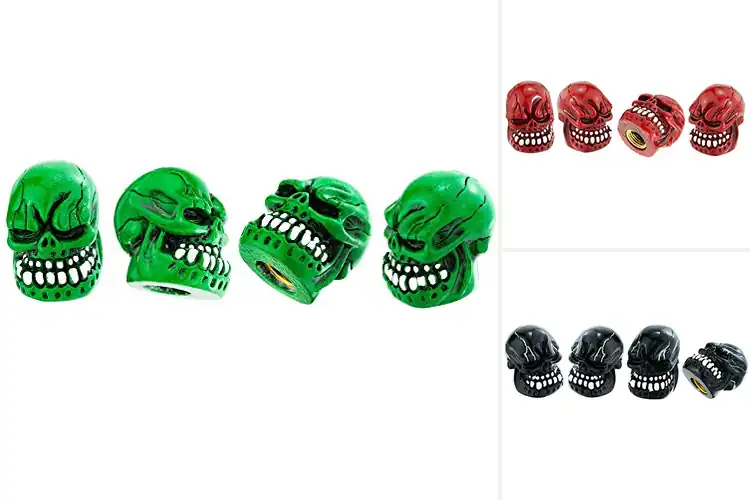 Detailed view of 10 Best Motorcycle Valve Caps for Style and Protection