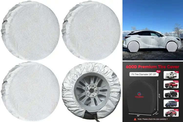 Detailed view of 10 Best Outdoor Driving Wheel Covers for All-Weather
