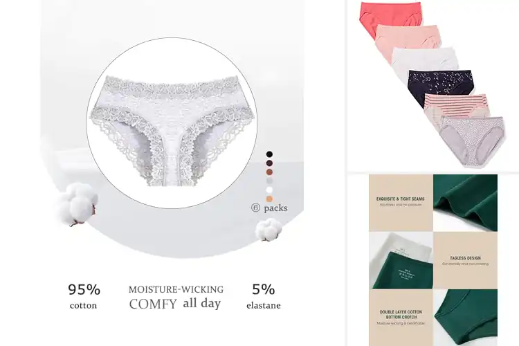 Detailed view of 10 Best Soft Bikini Briefs: Ultimate All-Day Comfort