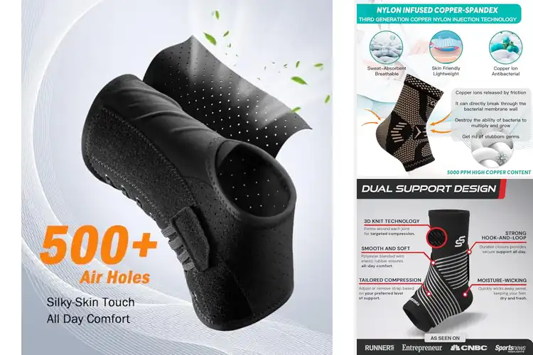 Detailed view of 10 Best Sports Ankle Braces: Bounce Back Faster