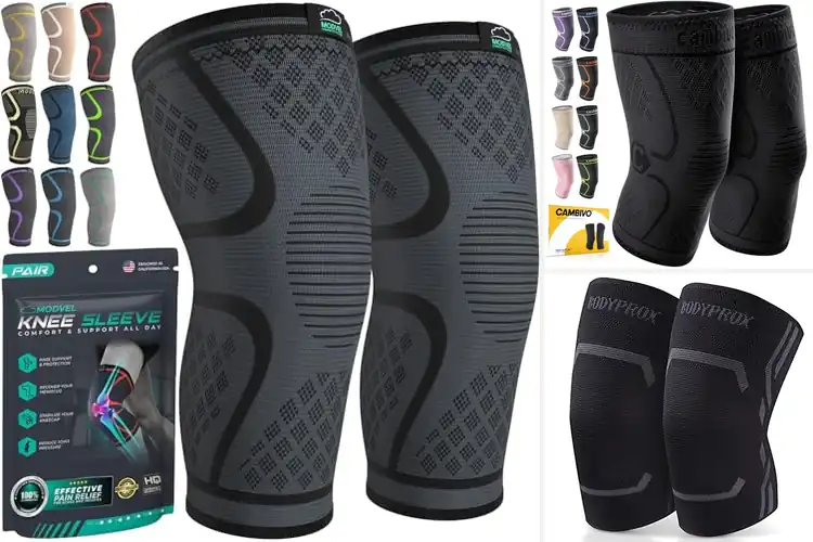 Detailed view of 10 Best Sports Knee Sleeves for Pain-Free Runs