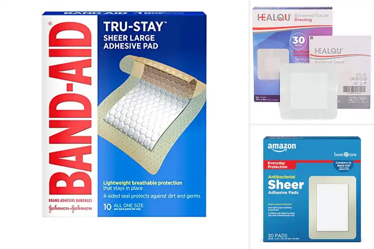 Detailed view of 10 Best Sterile Adhesive Bandages for Fast Healing
