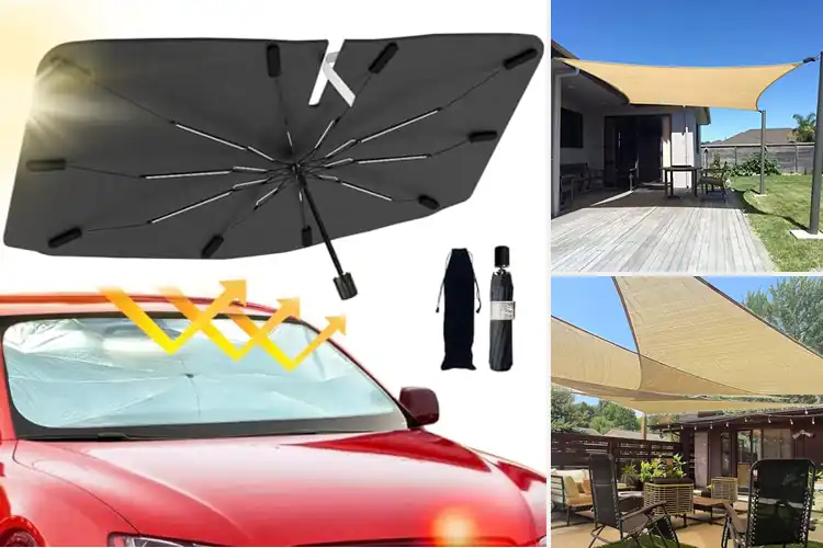 Detailed view of 10 Best UV Blocking Sun Shades That Block 99% of Rays