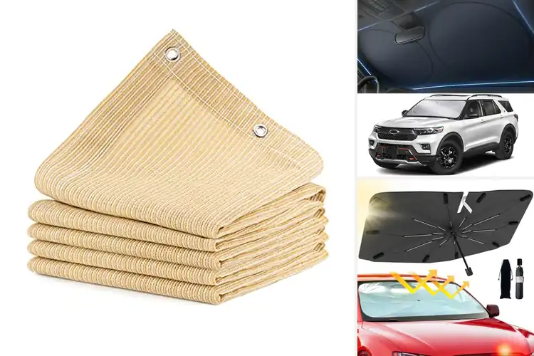 Detailed view of 10 Best UV Protection Sunshades: Stay Cool & Protected