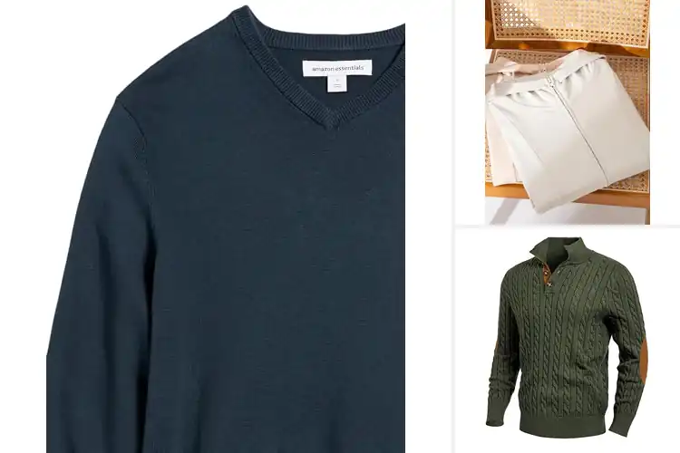 Detailed view of 10 Best V Neck Pullovers: Stylish & Cozy