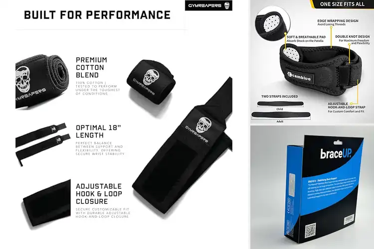 Detailed view of 10 Best Workout Braces for Safer Gains