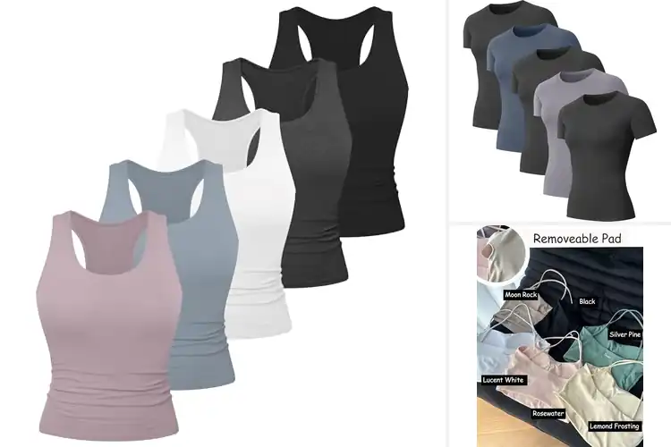 Detailed view of 10 Best Workout Tops for Ultimate Fit and Support