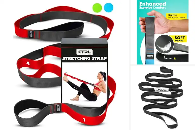 Detailed view of 10 Best Yoga Bands for Effortless Stretching Power
